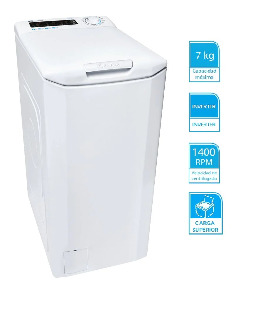 Candy Smart Inverter CSS4147TWMCE/1-S lavadora Carga frontal 7 kg